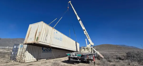 Grúa National · Contenedores CSX